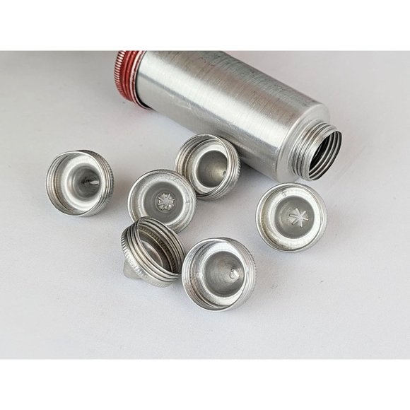 Vintage Aluminum Piping Kit for Cake Decorating with Frosting Tips 1950s 1960s - Picture 6 of 8